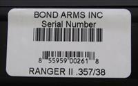 Bond Arms Ranger II Derringer .357 Mag. Img-6