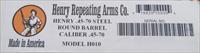 Henry H010  "Big Boy Steel" Rifle (.45-70