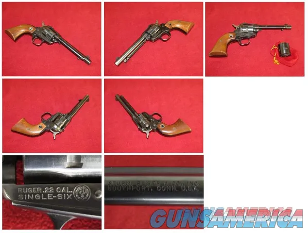 Ruger Single Six 3 Screw Revolver (.22 LR .22 Mag.)