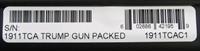 Auto Ordnance 1911A1 "Trump 45th" Pistol (.45 ACP)