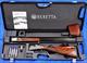 Beretta SO5 EELL Competition O/U Sidelock - 12g 28in - Engraved Coin Silver / Blue Excellent with As New ABS Hard Case