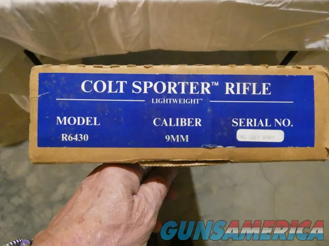Colt Sporter Lightweight 9MM