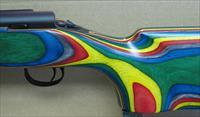 COOPER MODEL 57M TRP3 IN .22LR WITH LAMINATE STOCK IN THE CONFETTI PATTERN. COLORFUL & ACCURATE Img-3