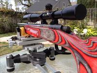 COOPER MODEL 57M TRP3 IN .22LR WITH LAMINATE STOCK IN THE CONFETTI PATTERN. COLORFUL & ACCURATE Img-12