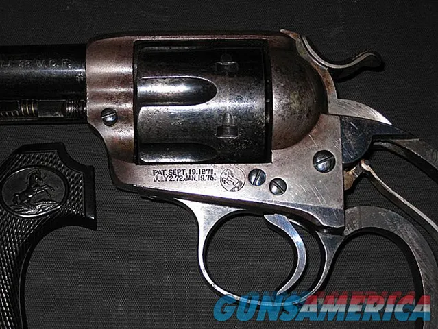 1ST GENERATION COLT SAA BISLEY IN .38 WCF AND 4 34 INCH BARREL. 113 YEAR OLD PIECE OF AMERICAN HISTORY !!