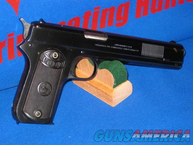 COLT M1902 SPORTING AUTOMATIC PISTOL IN .38 CALIBER, FIRST YEAR PRODUCTION   Img-1