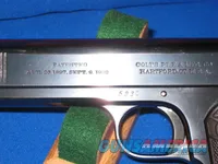 COLT M1902 SPORTING AUTOMATIC PISTOL IN .38 CALIBER, FIRST YEAR PRODUCTION !! 