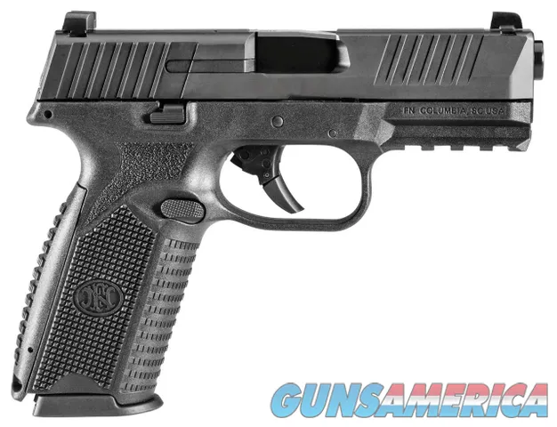 FN 509 Mid-Size 9mm Luger 4" 15+1 Black Interchangeable Backstrap Grip