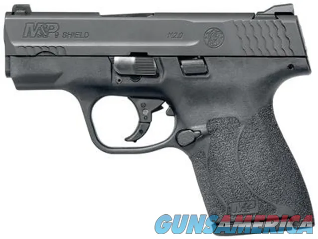 Smith & Wesson M&P9 Shield M2.0 9mm 3.1" Barrel | Black Armornite Stainless Steel