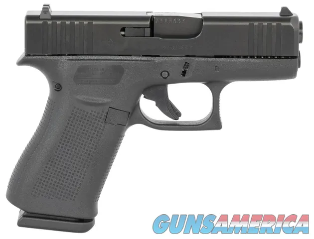 Glock G43X 9mm Luger 3.39" 10+1 Full Size | Black Finish