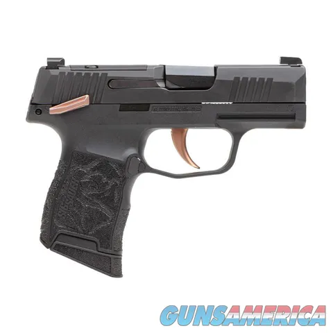 Sig Sauer P365 Rose 380 ACP 3.1" Barrel | Black With Rose Gold | XRAY3 Day/Night Sights