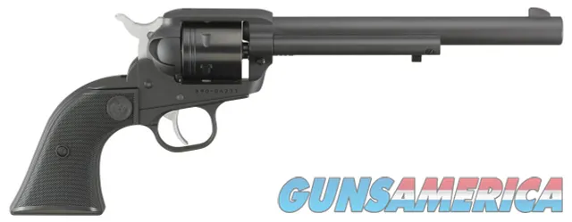 Ruger 2043 Wrangler 22 LR 6 Shot 7.50" Barrel | Black Cerakote & Black Metal