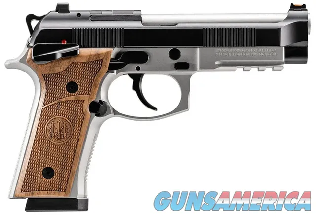 Beretta 92GTS Launch Edition Stainless / Black 9mm 4.7" Barrel 18-Rounds