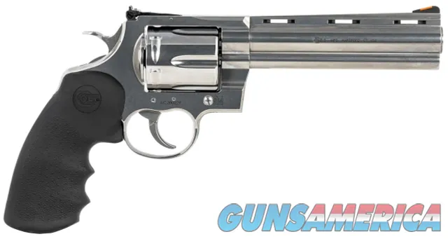 Colt Mfg Anaconda 44 Magnum 6" Barrel 6 Rounds | Semi-Bright Stainless Steel