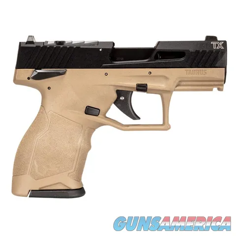 Taurus TX22 Compact Flat Dark Earth / Black .22 LR 3.5" Barrel 13-Rounds Optics Ready