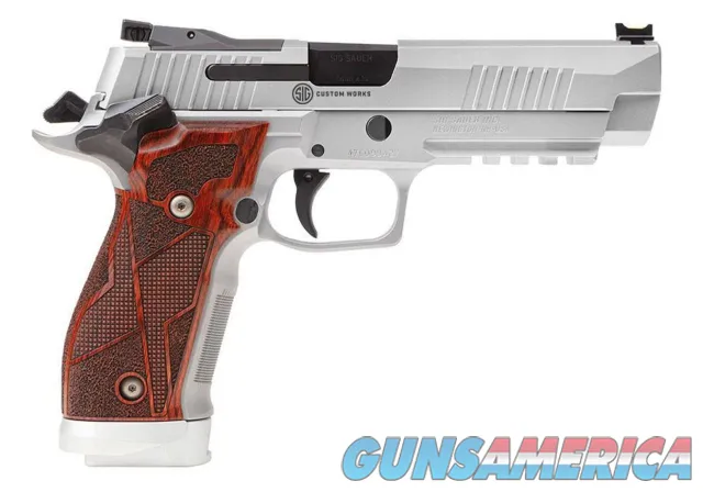 Sig Sauer P226 XFive Classic 9mm Luger 5" Barrel | Stainless Steel & Hogue Cocobolo