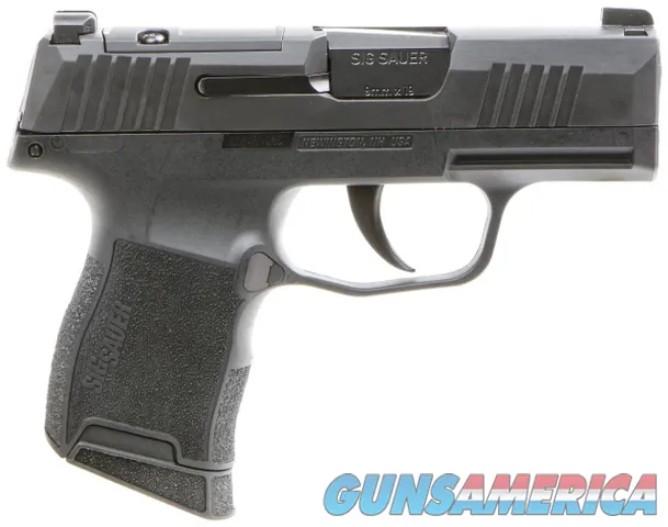 Sig Sauer P365 BXR Micro-Compact 9mm Luger 3.10" Barrel | Black | Optic Ready & XRAY3 Day/Night Sights