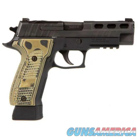 Sig Sauer P226 Pro-Cut 9mm Luger 4.4" Barrel | Black & Muscus G10 | Includes XRAY3 Day/Night Sights