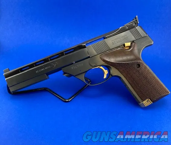 Classic High Standard Victor .22 Target Pistol!