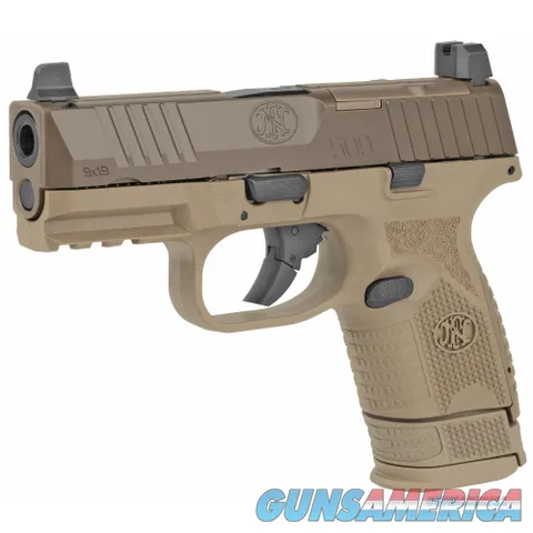 FN USA 509C FDE 9mm Compact Pistol with Optic Mounts System NIB $729