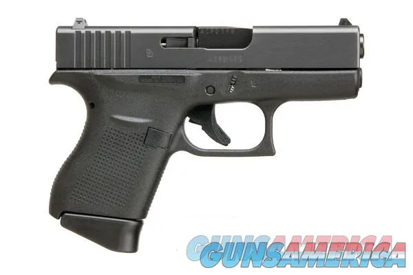 Glock 43  UI-43502-01 9mm Pistol 6+1 cap (2mags) NIB $449