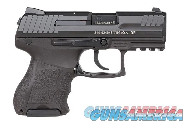 Heckler & Koch P30SK V-1 9mm Sub Compact Pistol (3) 10/13rd mags 81000298 $725 NIB