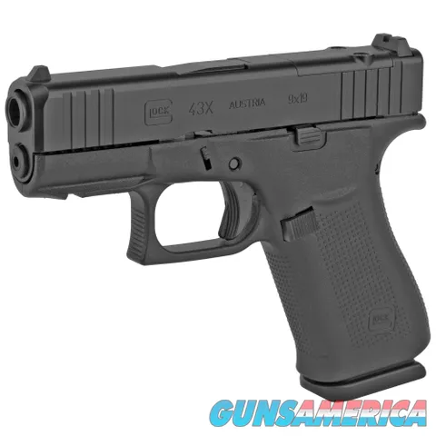 Glock 43XMOS 9mm Pistol Semiauto Pistol 10+1 cap (2mags) NIB $499