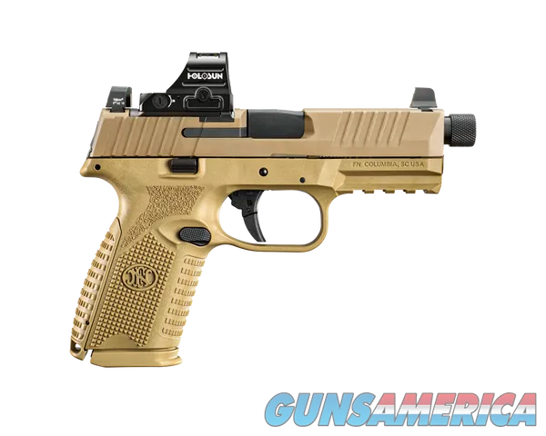 FN USA 509M FDE 9mm Tactical Pistol with Holsun 407C 66-101938 NIB $1059