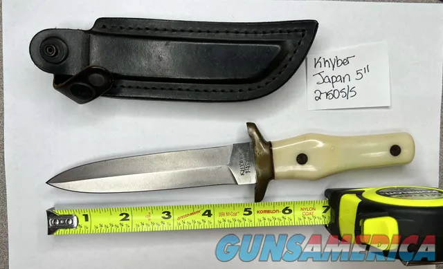 Khyber dagger Knife Japan used  Img-1