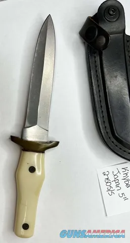 Khyber dagger Knife Japan used  Img-3