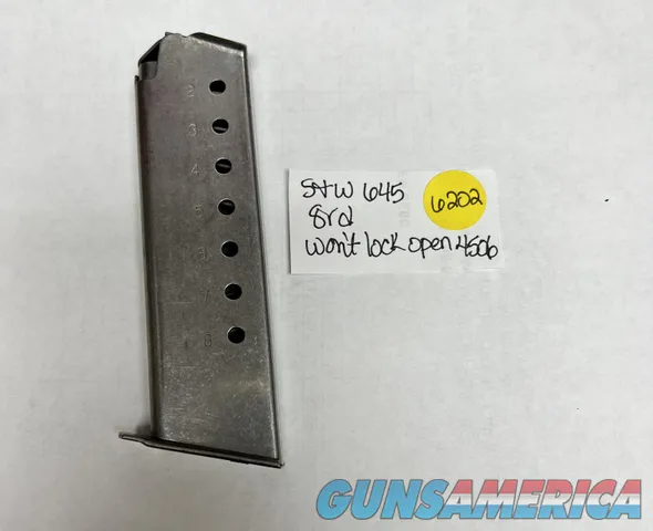 S&W 645 4506 45acp 8rd factory mag used