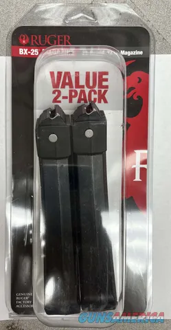 Ruger BX 25rd 22LR magazine two pack NEW
