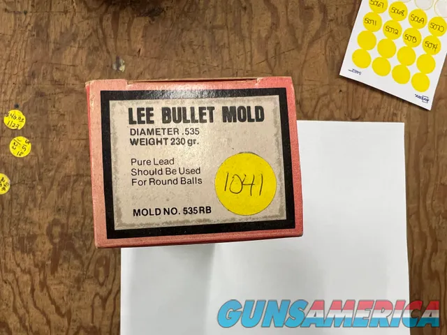 Lee 535 230gr round ball bullet mold new