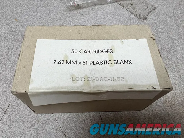 German 7.62x51 308 plastic blanks 500rds