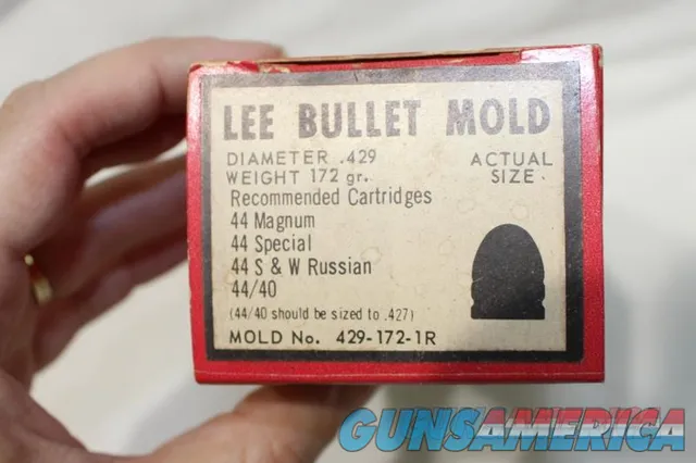 Lee 575 285 gr single bullet mold round ball new black powder Img-1