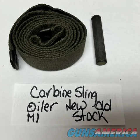 M1 carbine sling and oiler NEW Img-1