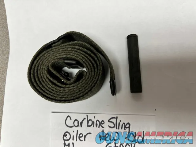 M1 carbine sling and oiler NEW Img-2