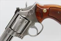 S&W 66 6" RISP 357 mag TARGET GRIPS Goncalo Alves USED