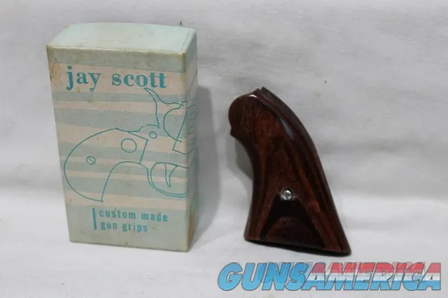 Jay Scott Remington 44 wood grips NEW black powder navy reproductions