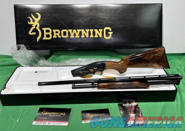 Browning 42 grade 5 410ga engraved limited edition NEW