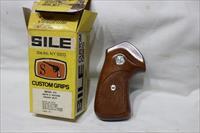 Sile S&W wood grips Chief Airweight regulation police  NEW