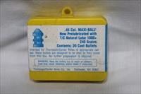 Thompson Center 45 maxi ball pre lubricated 240gr TC NEW