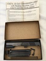 Colt .22 lr Convertion unit for the .45 and 38 Super full frame