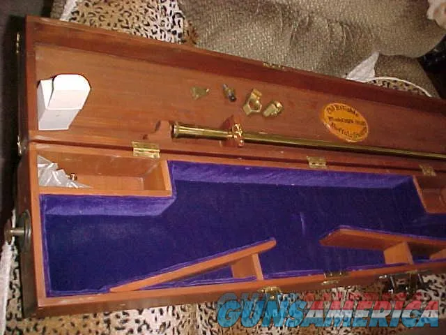 SHARPS WOODEN CASE WITH A NAVY ARMS 4X15 SCOPE   Img-2