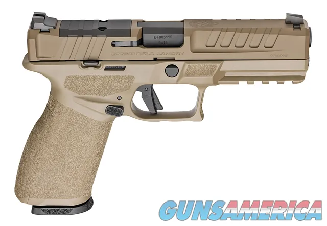 Springfield Echelon Desert FDE 9mm 4.5" 20+1 EC9459F-U Optic Ready