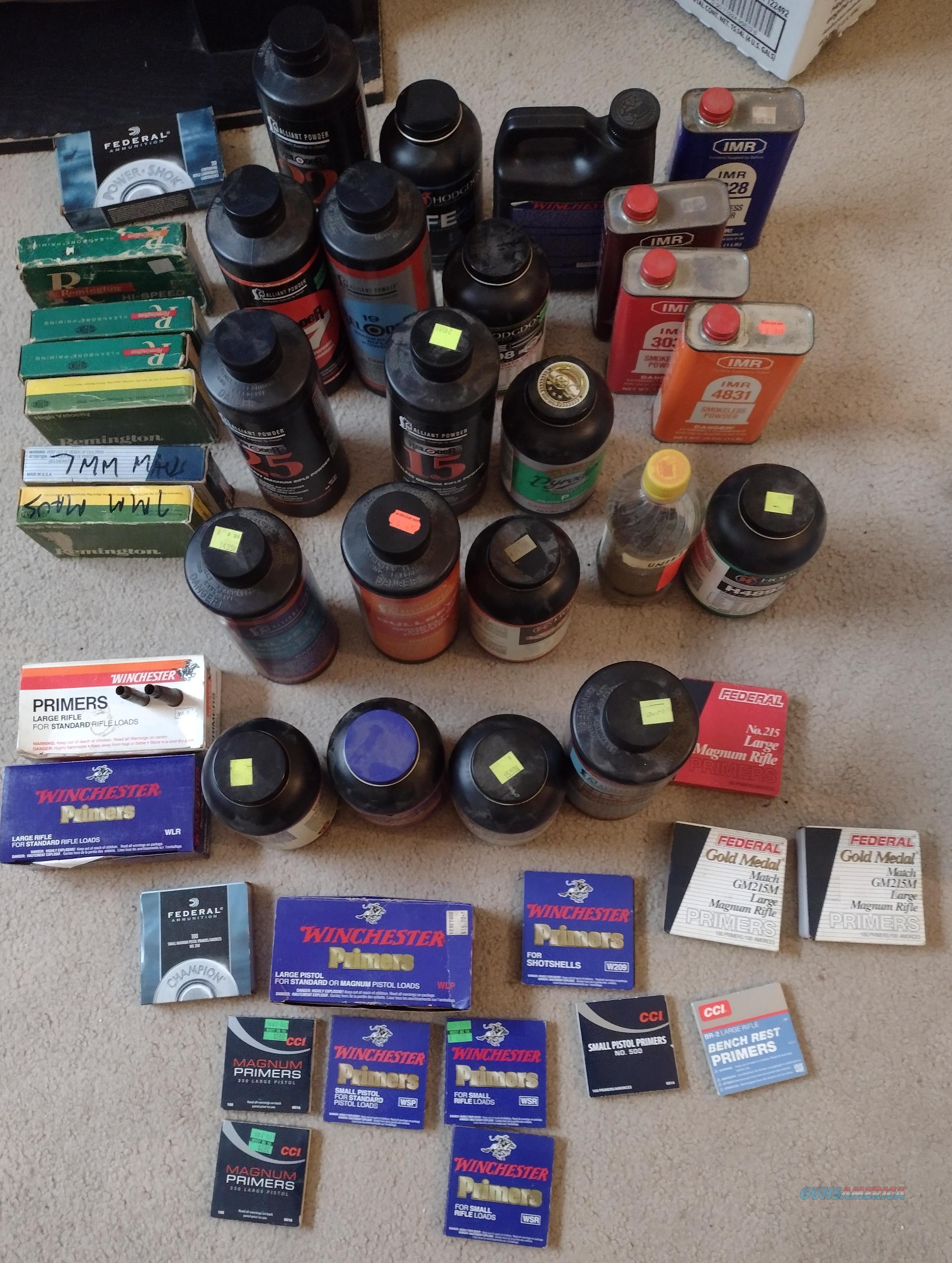 primer, powder, primed brass for sale at 998784804