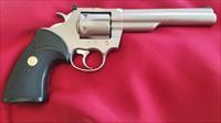 Pre Owned Colt Trooper MK III 22 Magnum in Electroless Nickle 6 Inch Barrel