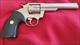 Pre Owned Colt Trooper MK III 22 Magnum in Electroless Nickle 6 Inch Barrel