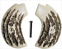 Heritage Rough Rider .22 Revolver Birdshead Jigged Bone Grips