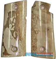 Colt Mustang or Colt Pocketlite Real Fossilized Walrus Ivory Grips